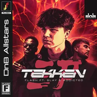 Tekken EP by Flash, artwork